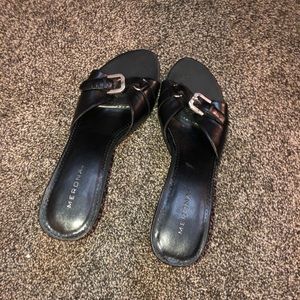 Short Black Heels